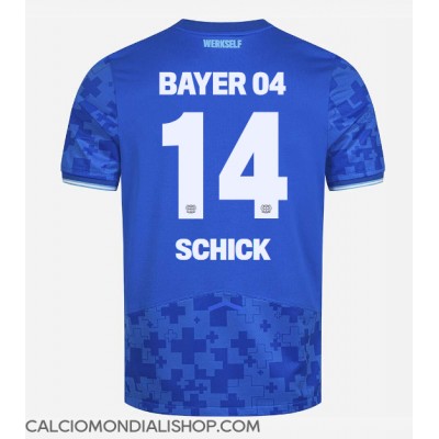 Maglie da calcio Bayer Leverkusen Patrik Schick #14 Terza Maglia 2025-26 Manica Corta Maglie da calcio Bayer Leverkusen Patrik Schick #14 Terza Maglia 2025-26 Manica Corta